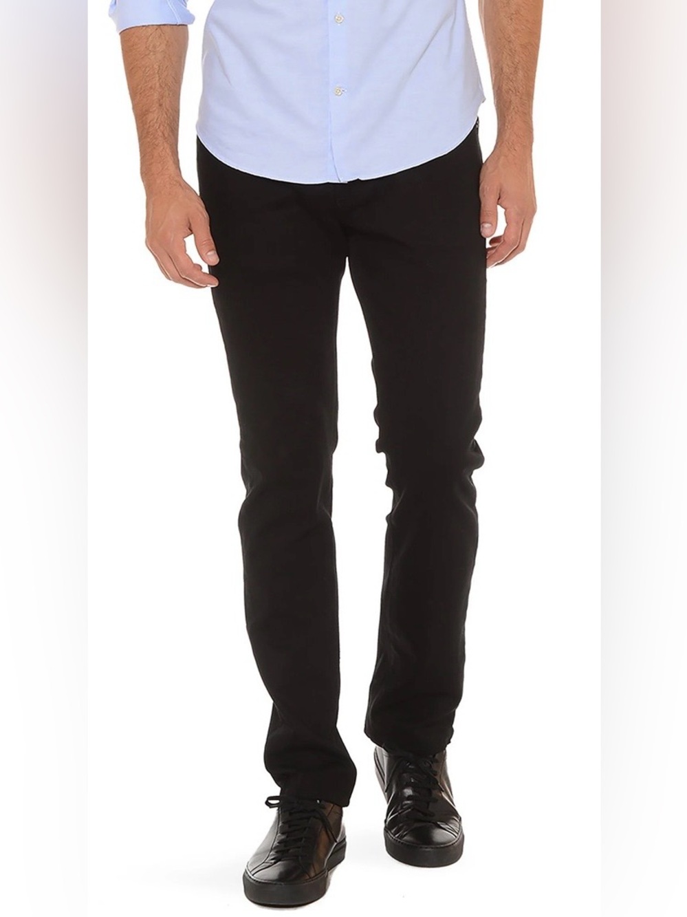 Mott & Bow Men’s Slim Barclay Jeans - Black - 36x32
